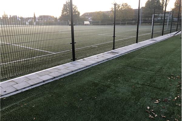 Aménagement terrain de football synthétique E et terrain de gazon naturel A - Sportinfrabouw NV